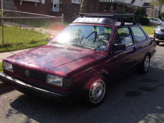 1993 Purple Volkswagen Fox Coupe