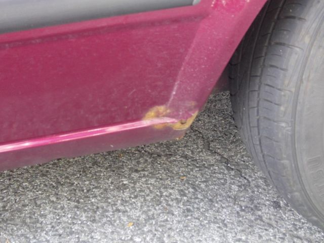 1993 Purple Volkswagen Fox Coupe