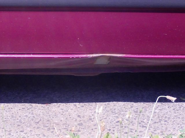 1993 Purple Volkswagen Fox Coupe