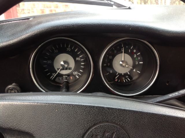 1973 Dark Orange w/silver & gold flake Volkswagen Karmann Ghia Coupe