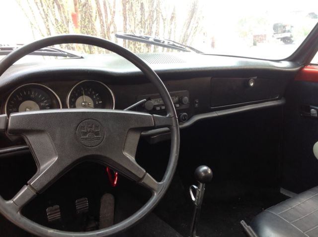 1973 Dark Orange w/silver & gold flake Volkswagen Karmann Ghia Coupe