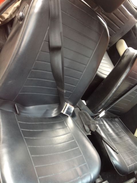 1973 Dark Orange w/silver & gold flake Volkswagen Karmann Ghia Coupe