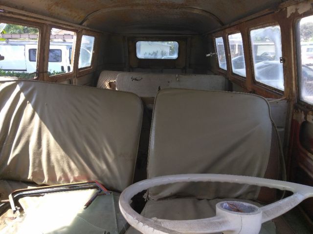 1963 Orange Volkswagen Bus/Vanagon Kombi