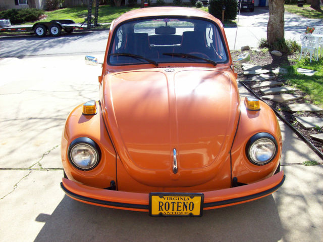 1973 Yellow Volkswagen Beetle - Classic Coupe