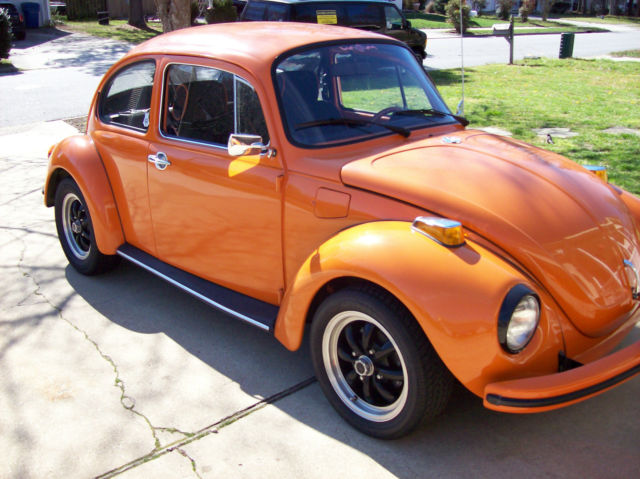 1973 Yellow Volkswagen Beetle - Classic Coupe