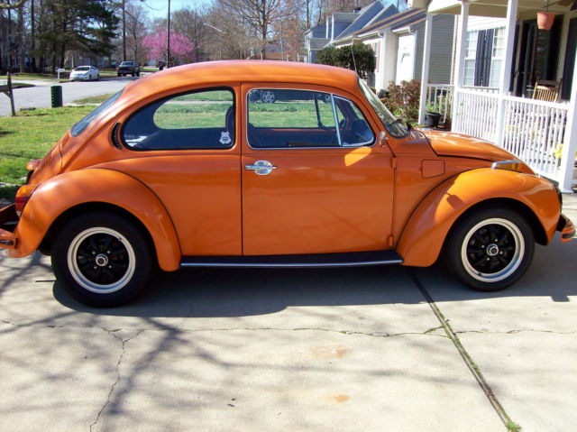 1973 Yellow Volkswagen Beetle - Classic Coupe