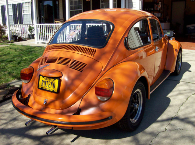 1973 Yellow Volkswagen Beetle - Classic Coupe