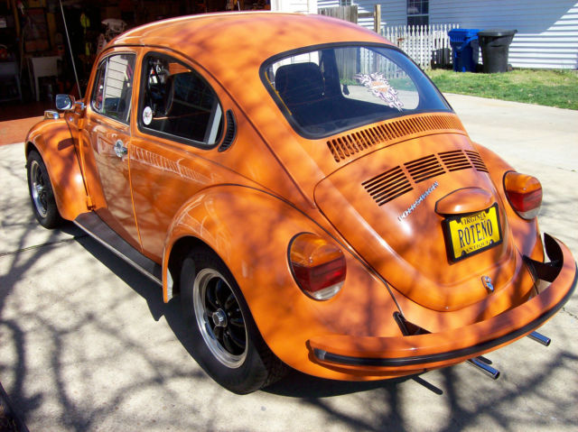 1973 Yellow Volkswagen Beetle - Classic Coupe
