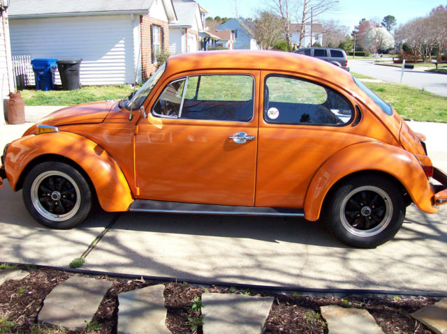 1973 Yellow Volkswagen Beetle - Classic Coupe
