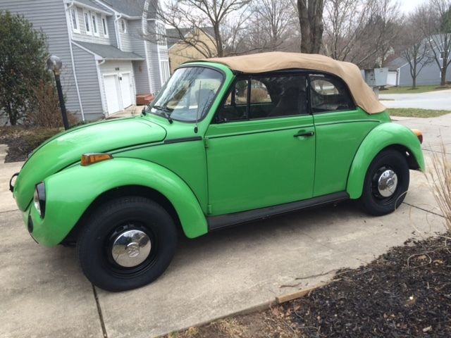 1971 Purple Volkswagen Beetle - Classic Convertible