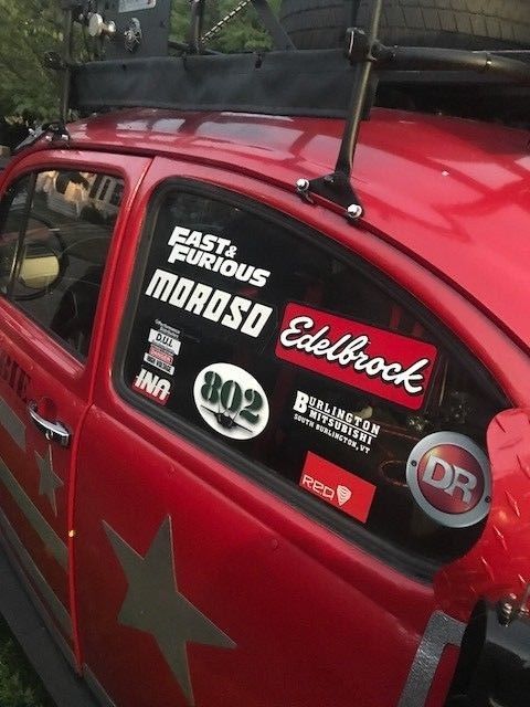 1973 Red Volkswagen Beetle - Classic Fastback