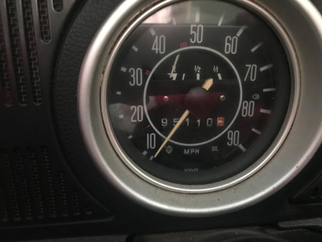 1971 Red Volkswagen Beetle - Classic Convertible