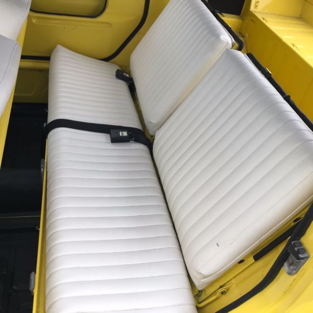 1973 Yellow Volkswagen Thing Convertible