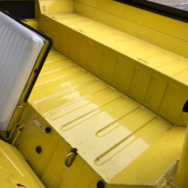 1973 Yellow Volkswagen Thing Convertible