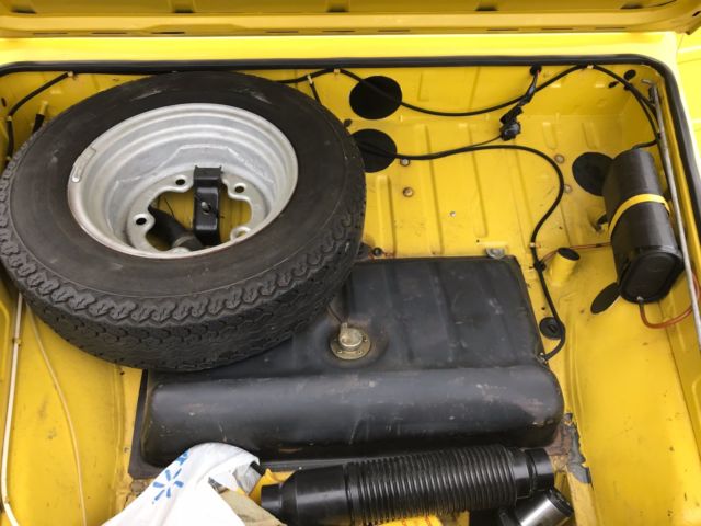 1973 Yellow Volkswagen Thing Convertible