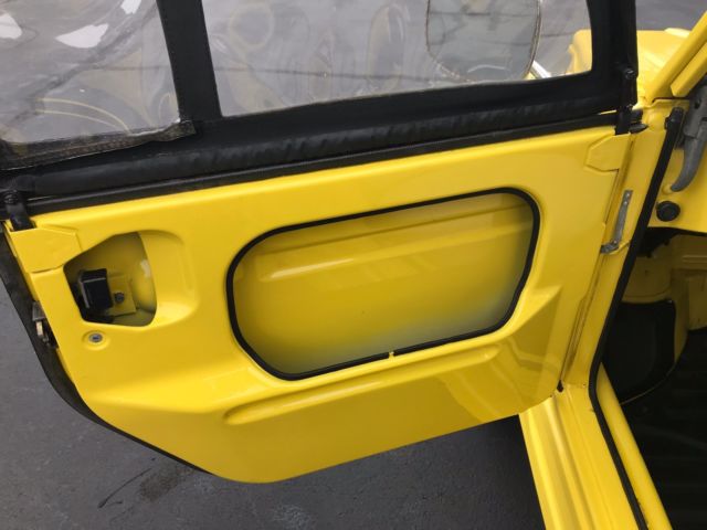 1973 Yellow Volkswagen Thing Convertible