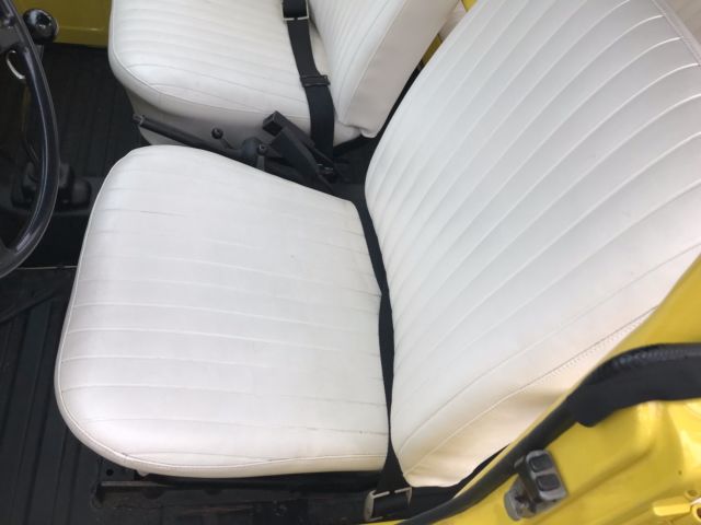 1973 Yellow Volkswagen Thing Convertible