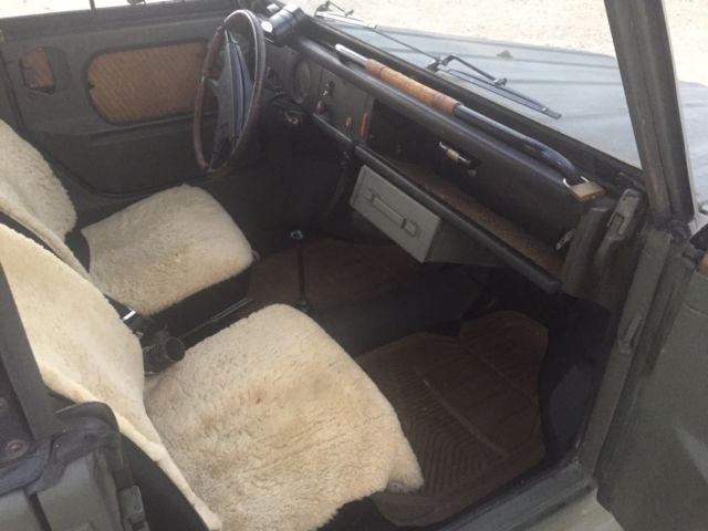 1973 OD Green Volkswagen Thing Convertible