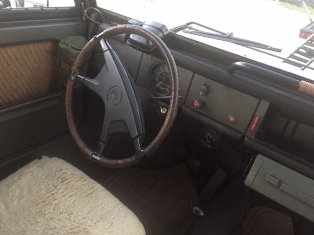 1973 OD Green Volkswagen Thing Convertible