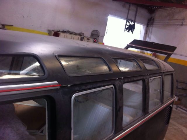 1969 Black Volkswagen Bus/Vanagon bus