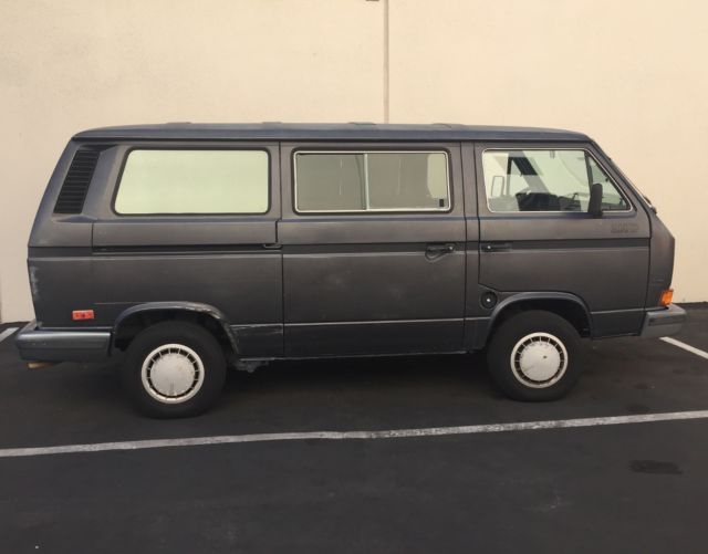 1987 Gray Volkswagen Bus/Vanagon