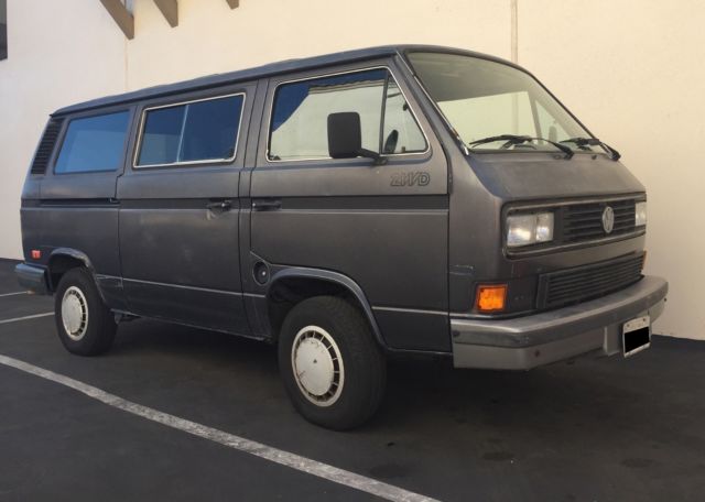 1987 Gray Volkswagen Bus/Vanagon