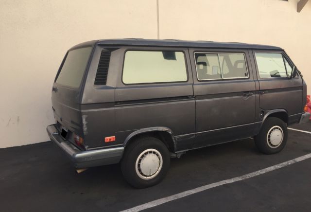 1987 Gray Volkswagen Bus/Vanagon