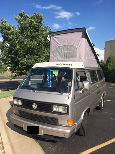 1991 Silver Volkswagen Bus/Vanagon