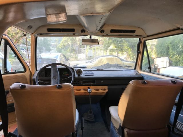 1982 Tan Volkswagen Bus/Vanagon Extended Crew Cab Pickup