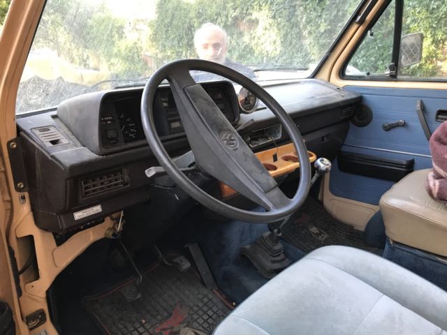 1982 Tan Volkswagen Bus/Vanagon Extended Crew Cab Pickup