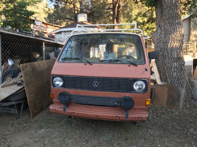 1982 Tan Volkswagen Bus/Vanagon Extended Crew Cab Pickup