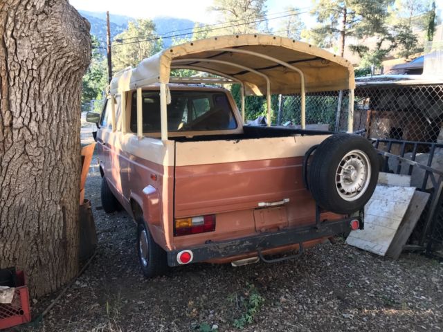 1982 Tan Volkswagen Bus/Vanagon Extended Crew Cab Pickup