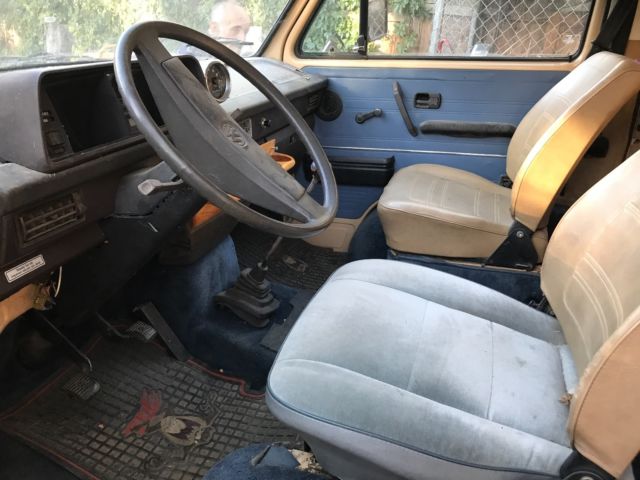 1982 Tan Volkswagen Bus/Vanagon Extended Crew Cab Pickup