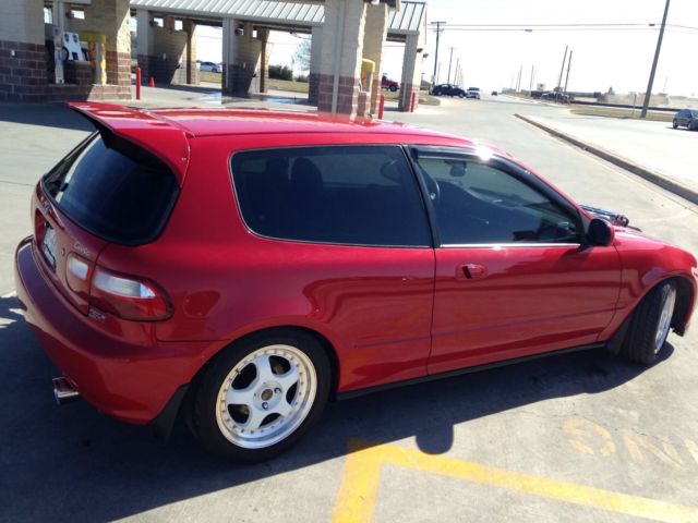 1994 Red Honda Civic