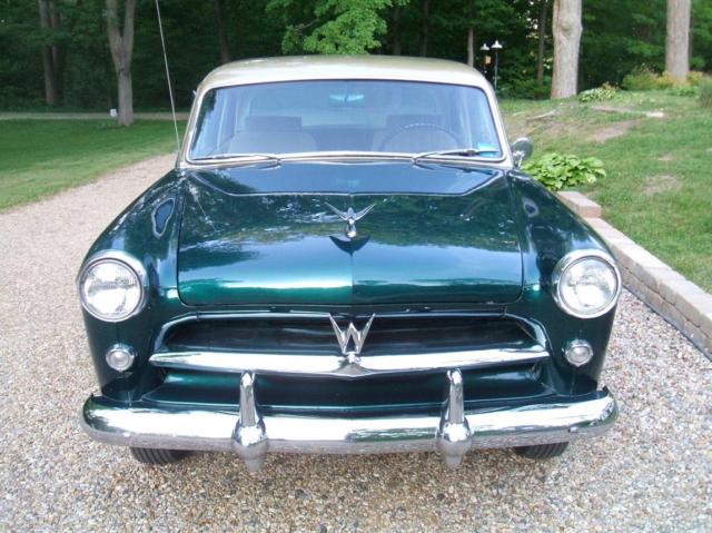 1954 Green Willys AERO Sedan