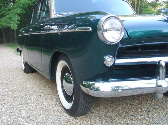 1954 Green Willys AERO Sedan