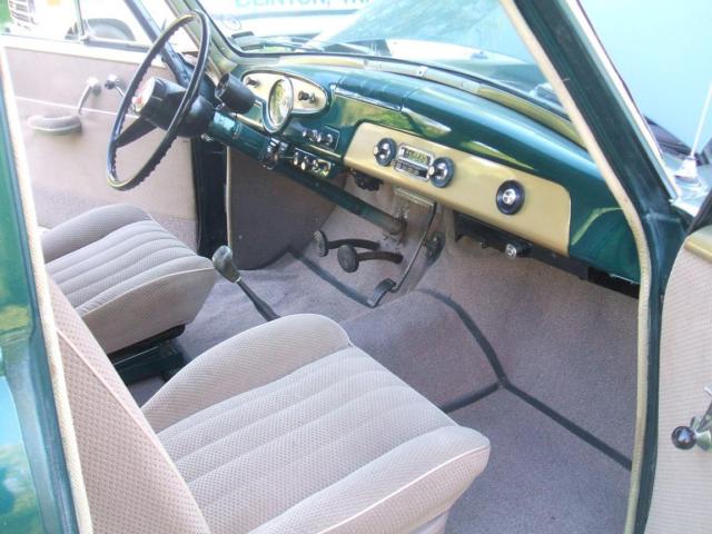 1954 Green Willys AERO Sedan