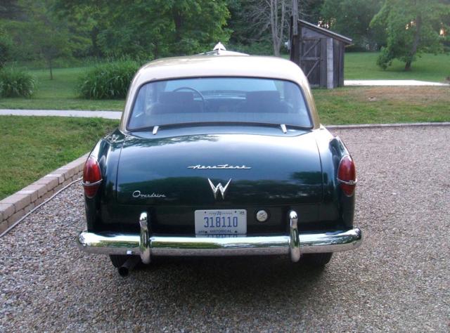 1954 Green Willys AERO Sedan
