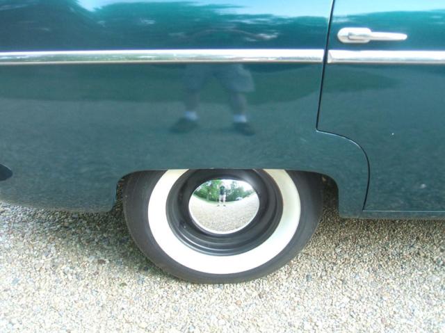 1954 Green Willys AERO Sedan