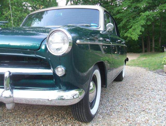1954 Green Willys AERO Sedan