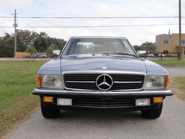 1978 Blue Mercedes-Benz 200-Series Convertible