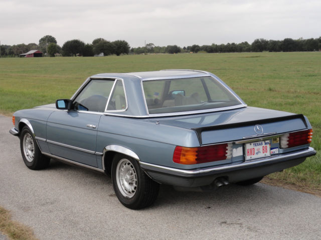 1978 Blue Mercedes-Benz 200-Series Convertible