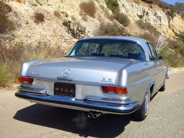 1971 Silver Mercedes-Benz 200-Series Coupe