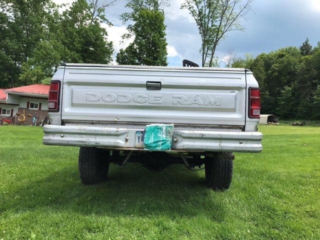 1987 Silver Dodge Ram 1500