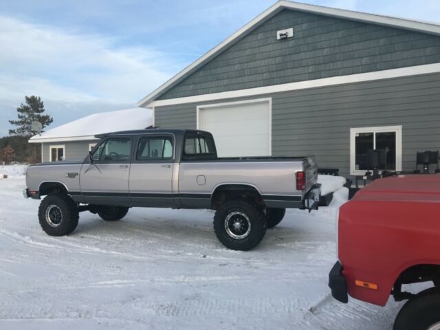 1985 Silver Dodge Other Pickups Crew Cab Pickup