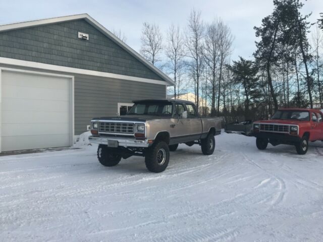 1985 Silver Dodge Other Pickups Crew Cab Pickup