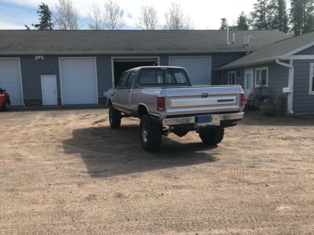 1985 Silver Dodge Other Pickups Crew Cab Pickup