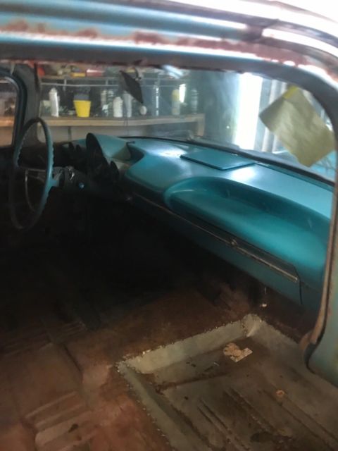 1960 Blue Chevrolet Impala Wagon