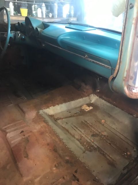 1960 Blue Chevrolet Impala Wagon
