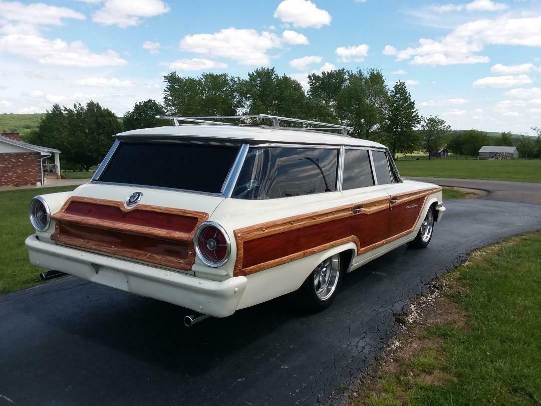 1963 White Ford Galaxie Wagon